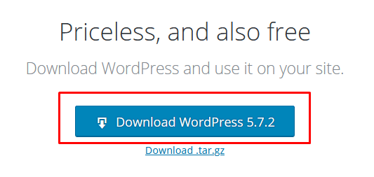 How to Install WordPress on Laragon - Download wordpress