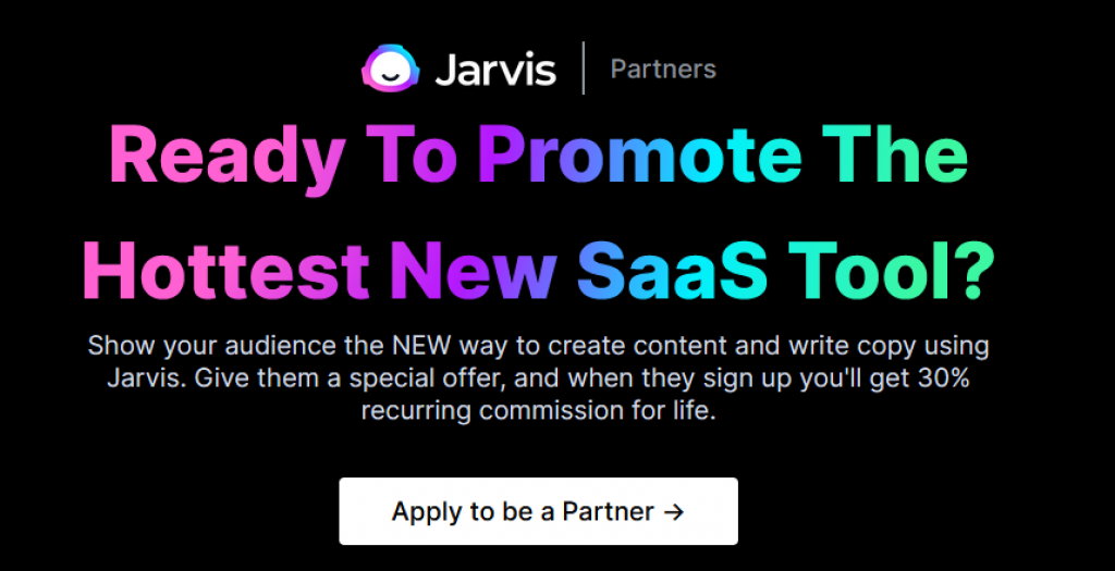 Best Recurring Affiliate Programs - Jarvis.ai