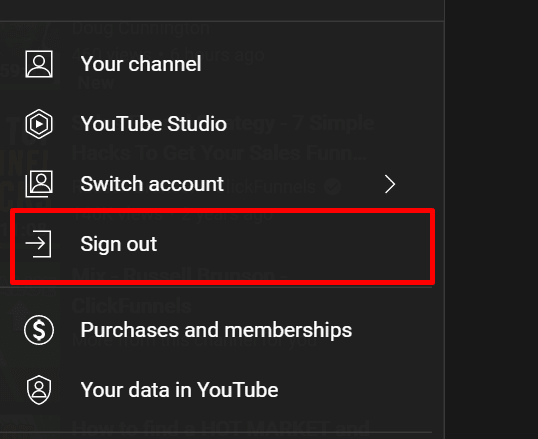 How to fix YouTube comments not showing up or loading - Sign out and Sign in to YouTube